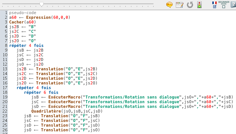 script pavage uni