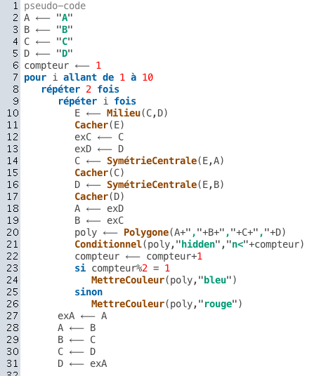 script complet
